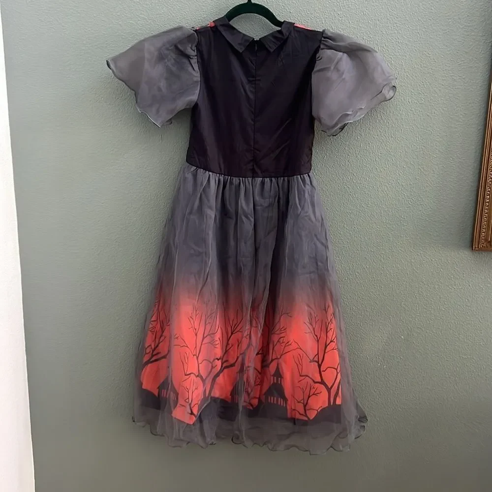 Haunted House Girls Halloween Dress Sz 10 NWOT
